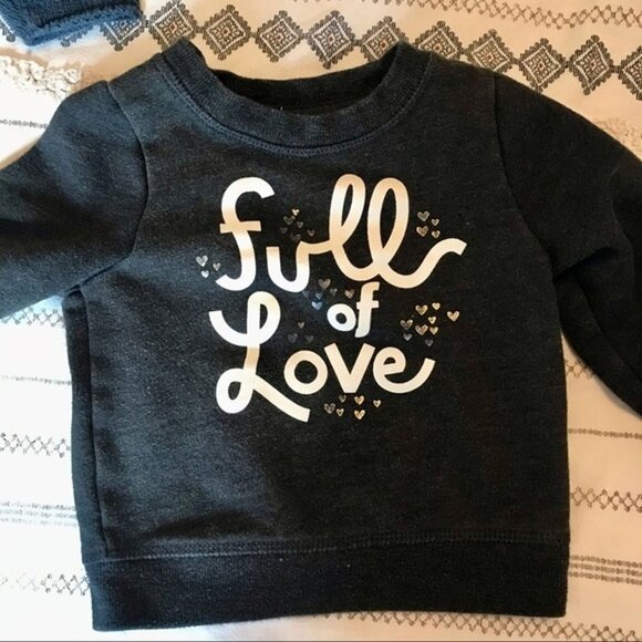 Baby Toddler Girl Sweater Hoodie Zip-Up Bundle of 3. 6-12 Months. Bear Ear Hoods - Picture 5 of 6